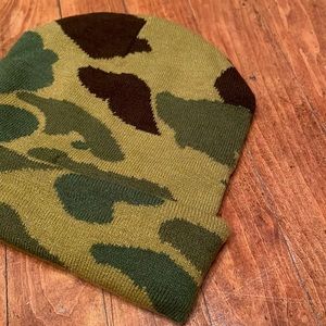 Army print hat